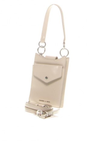 Geantă de femei Charles & Keith, Culoare Bej, Preț 107,99 Lei