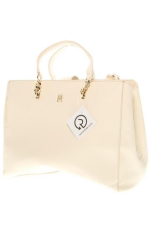 Geantă de femei Tommy Hilfiger, Culoare Ecru, Preț 266,99 Lei