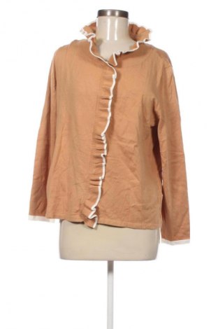 Дамска жилетка Alfredo Pauly, Размер L, Цвят Кафяв, Цена 14,31 €