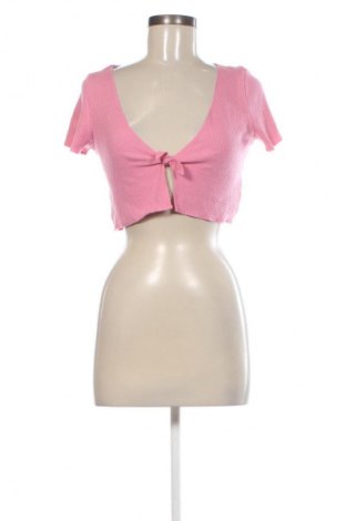 Damen Strickjacke Bershka, Größe M, Farbe Rosa, Preis € 1,99