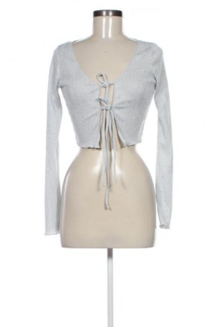 Dámsky kardigán Bershka, Velikost S, Barva Stříbrná, Cena  169,00 Kč