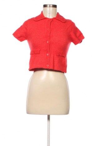 Дамска жилетка H&M Divided, Размер XS, Цвят Червен, Цена 10,73 €