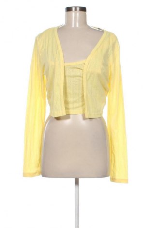 Cardigan de damă ONLY, Mărime XL, Culoare Galben, Preț 166,99 Lei