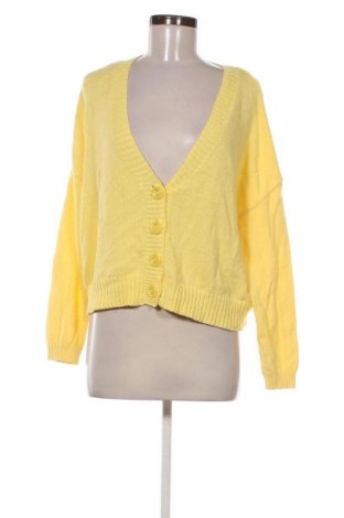 Damski kardigan Stradivarius, Rozmiar M, Kolor Żółty, Cena 40,99 zł