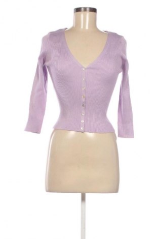 Damski kardigan Stradivarius, Rozmiar S, Kolor Fioletowy, Cena 105,45 zł