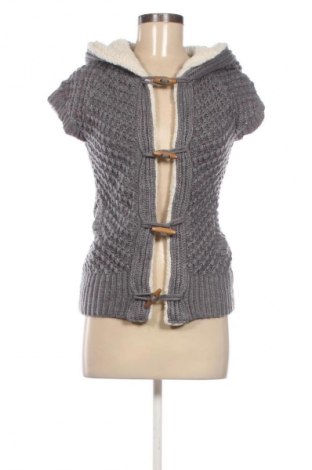 Дамска жилетка Zara Knitwear, Размер M, Цвят Сив, Цена 5,62 €