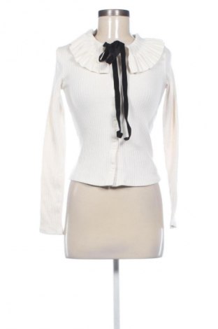 Dámsky kardigán Zara, Velikost S, Barva Krémová, Cena  289,00 Kč