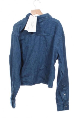 Damenbluse Calvin Klein Jeans, Größe XS, Farbe Blau, Preis 59,99 €