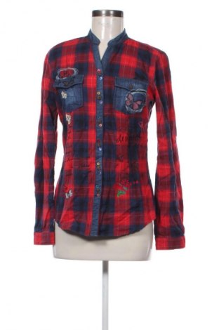 Γυναικείο πουκάμισο Desigual, Μέγεθος M, Χρώμα Πολύχρωμο, Τιμή 23,99 €