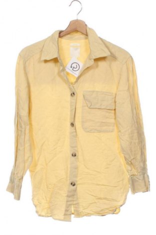 Damenbluse H&M, Größe XS, Farbe Gelb, Preis 6,99 €