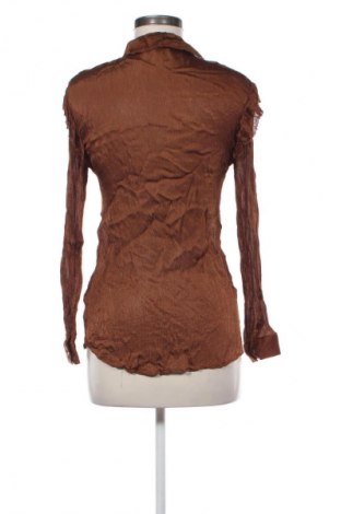 Дамска риза Massimo Dutti, Размер M, Цвят Кафяв, Цена 28,12 €
