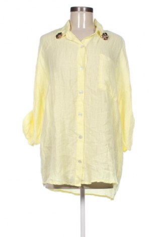 Γυναικείο πουκάμισο Sweetissima, Μέγεθος M, Χρώμα Κίτρινο, Τιμή 8,99 €