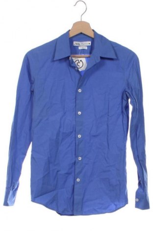 Дамска риза Zara, Размер XS, Цвят Син, Цена 8,18 €
