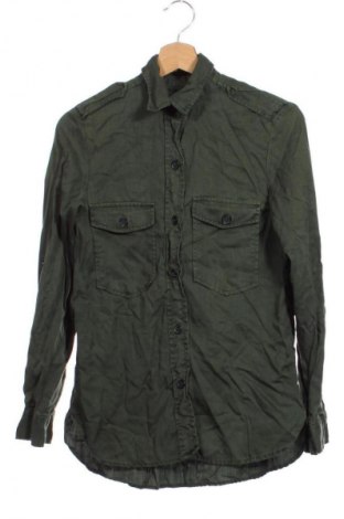 Dámska košeľa  Zara, Veľkosť XS, Farba Zelená, Cena  11,97 €