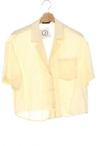 Дамска риза Zara, Размер XS, Цвят Жълт, Цена 22,78 €