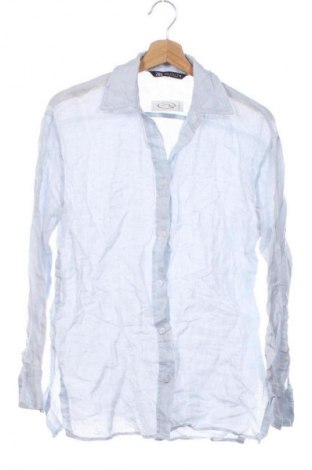 Дамска риза Zara, Размер XS, Цвят Син, Цена 4,09 €