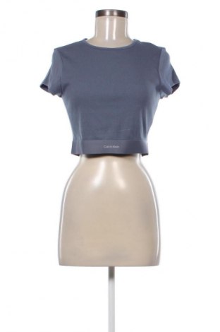 Damen T-Shirt Calvin Klein, Größe M, Farbe Grau, Preis € 18,99