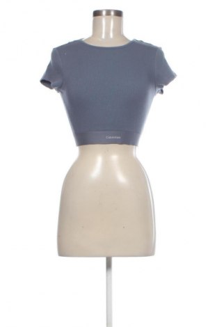 Damen T-Shirt Calvin Klein, Größe XS, Farbe Grau, Preis € 18,99