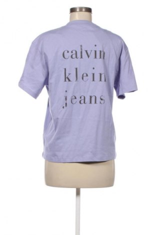 Дамска тениска Calvin Klein Jeans, Размер S, Цвят Лилав, Цена 40,90 €