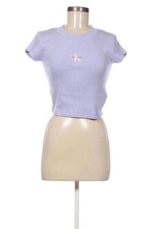 Dámske tričko Calvin Klein Jeans, Veľkosť XXS, Farba Fialová, Cena  51,95 €