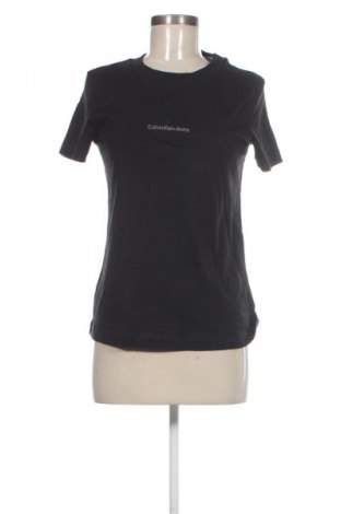 Damen T-Shirt Calvin Klein Jeans, Größe M, Farbe Schwarz, Preis € 45,99
