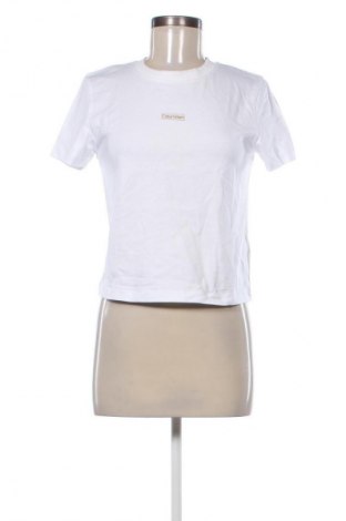 Дамска тениска Calvin Klein Jeans, Размер S, Цвят Бял, Цена 33,23 €