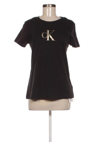 Дамска тениска Calvin Klein Jeans, Размер L, Цвят Черен, Цена 30,67 €