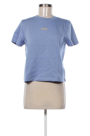 Γυναικείο t-shirt Calvin Klein Jeans, Μέγεθος L, Χρώμα Μπλέ, Τιμή 41,99 €, #135118758
