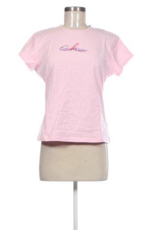 Damen T-Shirt Calvin Klein Jeans, Größe L, Farbe Rosa, Preis € 26,99