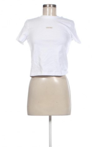 Tricou de femei Calvin Klein Jeans, Mărime XS, Culoare Alb, Preț 215,99 Lei