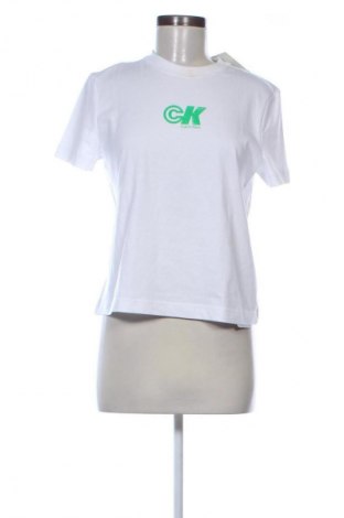 Dámské tričko Calvin Klein Jeans, Velikost S, Barva Bílá, Cena  959,00 Kč