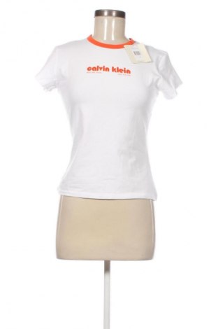 Női póló Calvin Klein Jeans, Méret S, Szín Fehér, Ár 17 329 Ft