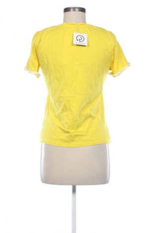 Γυναικείο t-shirt Defacto, Μέγεθος L, Χρώμα Κίτρινο, Τιμή 5,99 €