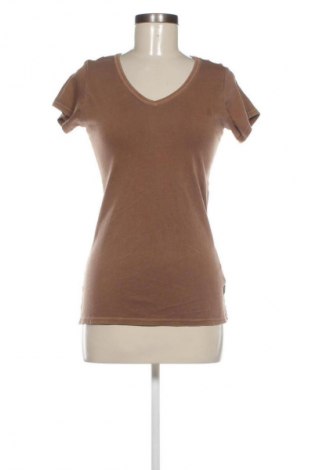 Дамска тениска G-Star Raw, Размер S, Цвят Кафяв, Цена 27,68 €