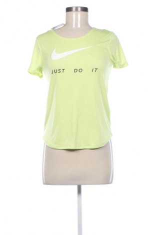 Дамска тениска Nike, Размер XS, Цвят Зелен, Цена 25,80 €