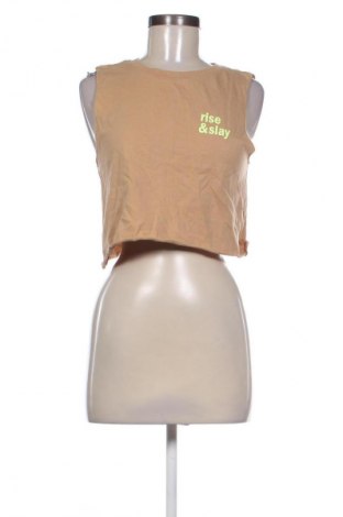 Дамска тениска Sinsay, Размер M, Цвят Бежов, Цена 4,09 €