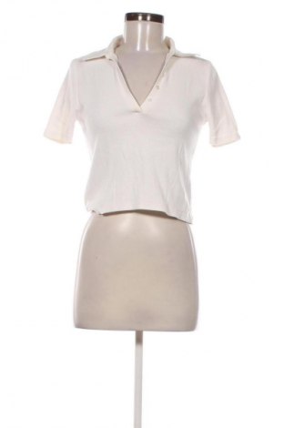 Дамска тениска Stradivarius, Размер L, Цвят Бял, Цена 5,62 €