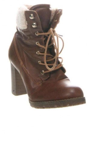 Дамски боти Unbranded, Размер 37, Цвят Кафяв, Цена 25,05 €