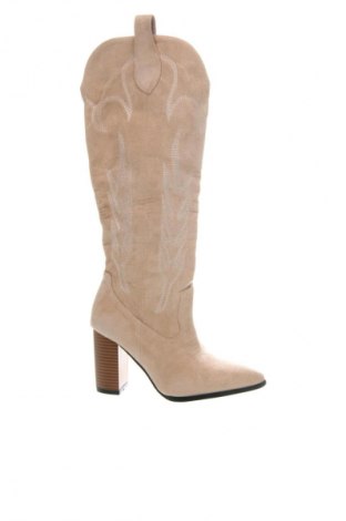 Γυναικείες μπότες Unbranded, Μέγεθος 36, Χρώμα  Μπέζ, Τιμή 35,99 €