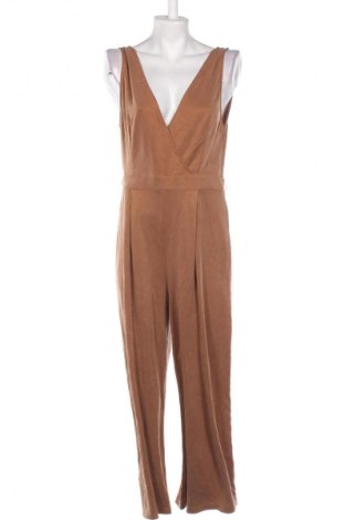 Дамски дълъг гащеризон Bershka, Размер M, Цвят Кафяв, Цена 11,24 €