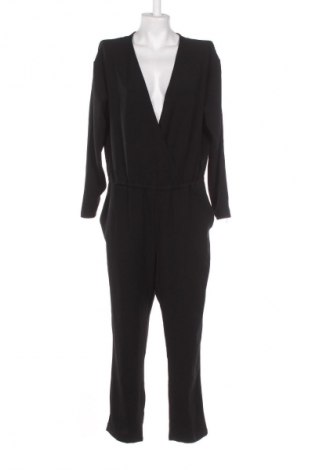 Дамски дълъг гащеризон H&M, Размер XL, Цвят Черен, Цена 10,22 €