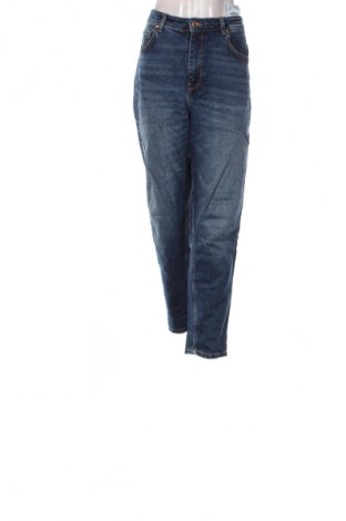 Дамски дънки Bershka, Размер L, Цвят Син, Цена 13,29 €