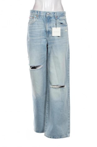 Дамски дънки Calvin Klein, Размер L, Цвят Син, Цена 73,11 €