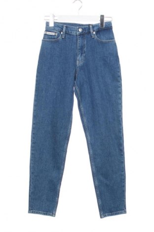 Damskie jeansy Calvin Klein, Rozmiar XXS, Kolor Niebieski, Cena 452,99 zł