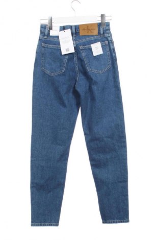 Damskie jeansy Calvin Klein, Rozmiar XXS, Kolor Niebieski, Cena 452,99 zł