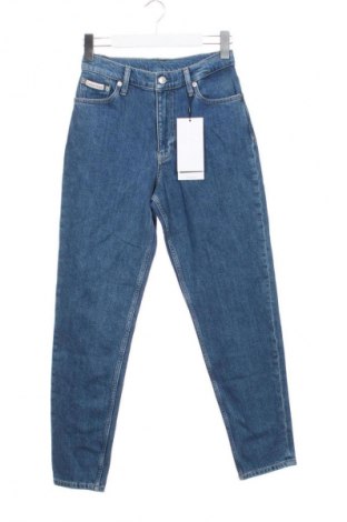 Дамски дънки Calvin Klein Jeans, Размер XS, Цвят Син, Цена 86,91 €
