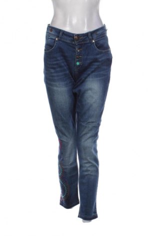 Дамски дънки Desigual, Размер XL, Цвят Син, Цена 18,00 €