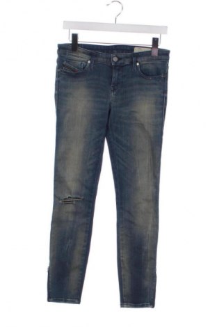 Damskie jeansy Diesel, Rozmiar M, Kolor Niebieski, Cena 132,99 zł