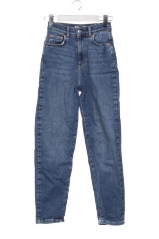 Дамски дънки Gina Tricot, Размер XXS, Цвят Син, Цена 8,18 €