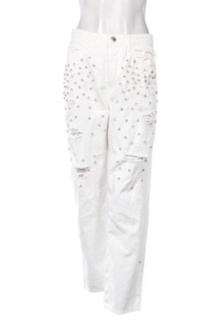 Damskie jeansy Pinko, Rozmiar M, Kolor Biały, Cena 486,23 zł